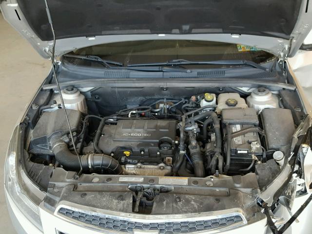 1G1PK5S95B7187854 - 2011 CHEVROLET CRUZE ECO SILVER photo 7