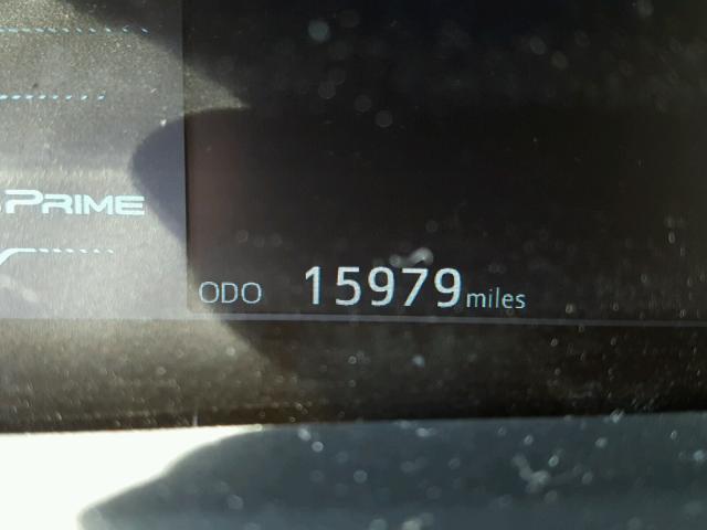 JTDKARFP9H3040070 - 2017 TOYOTA PRIUS PRIM ნაცრისფერი ფოტო 8