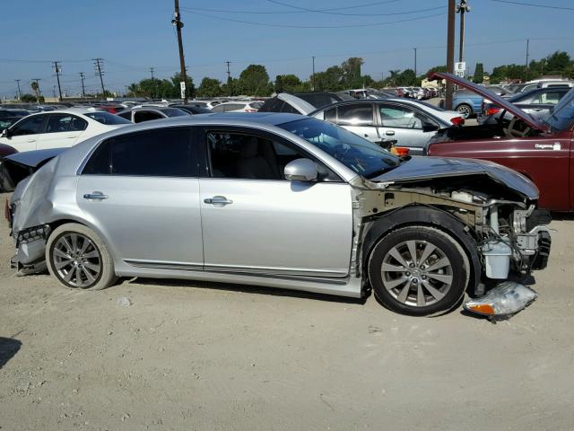 4T1BK3DB3BU370334 - 2011 TOYOTA AVALON BAS Silber Foto 10