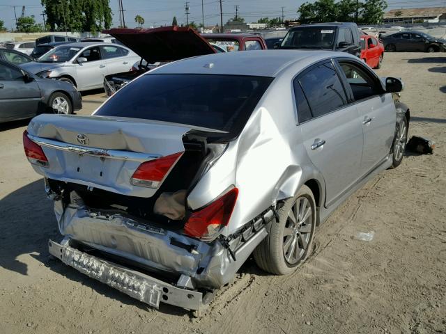 4T1BK3DB3BU370334 - 2011 TOYOTA AVALON BAS Silber Foto 4
