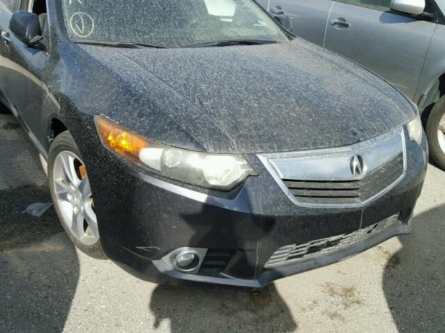 JH4CU2F49CC018960 - 2012 ACURA TSX GRAY photo 9