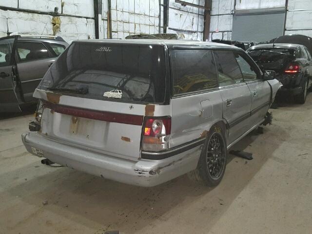 4S3BJ6337P6959417 - 1993 SUBARU LEGACY L A SILVER photo 4