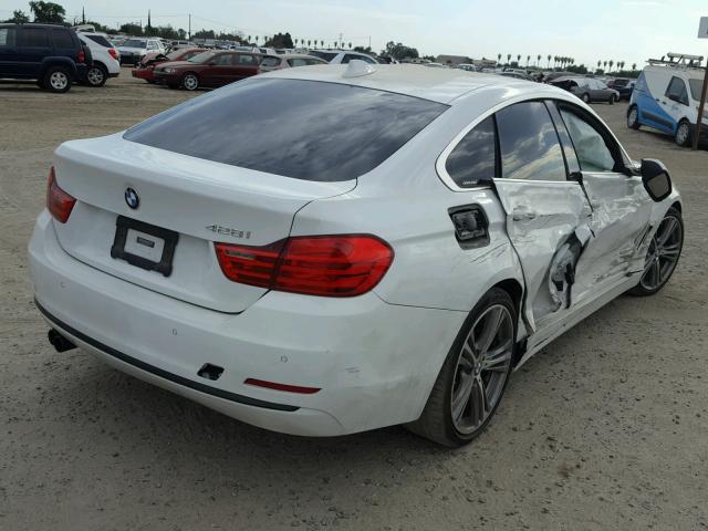 WBA4A9C52GG695624 - 2016 BMW 428 I WHITE photo 4