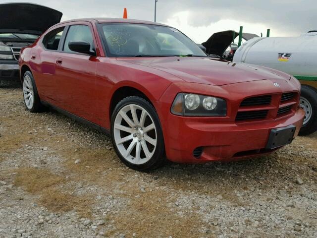 2B3KA43R17H782033 - 2007 DODGE CHARGER RED photo 1