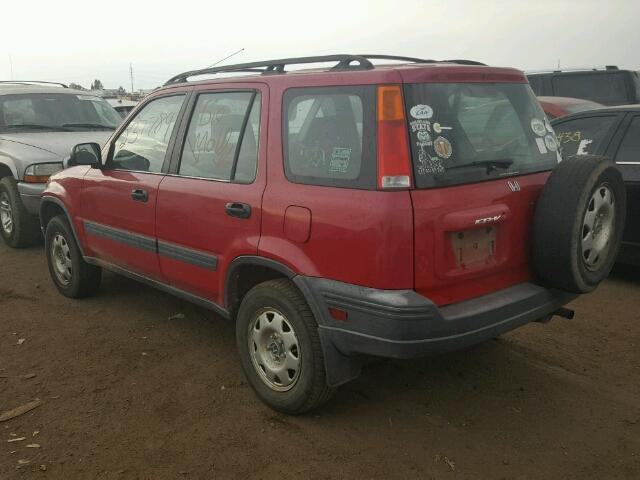 JHLRD17471S010236 - 2001 HONDA CR-V LX RED photo 3