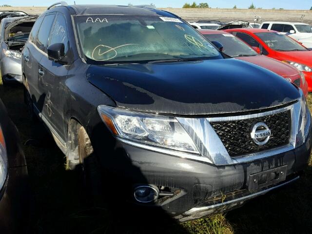 5N1AR2MN1FC713696 - 2015 NISSAN PATHFINDER BLACK photo 1