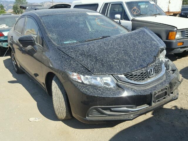 2HGFB2F78FH513300 - 2015 HONDA CIVIC SE BLACK photo 1