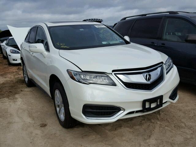 5J8TB3H56HL008172 - 2017 ACURA RDX WHITE photo 1