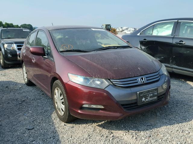 JHMZE2H39BS006324 - 2011 HONDA INSIGHT MAROON photo 1