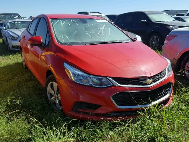 1G1BC5SM8G7311487 - 2016 CHEVROLET CRUZE LS RED photo 1