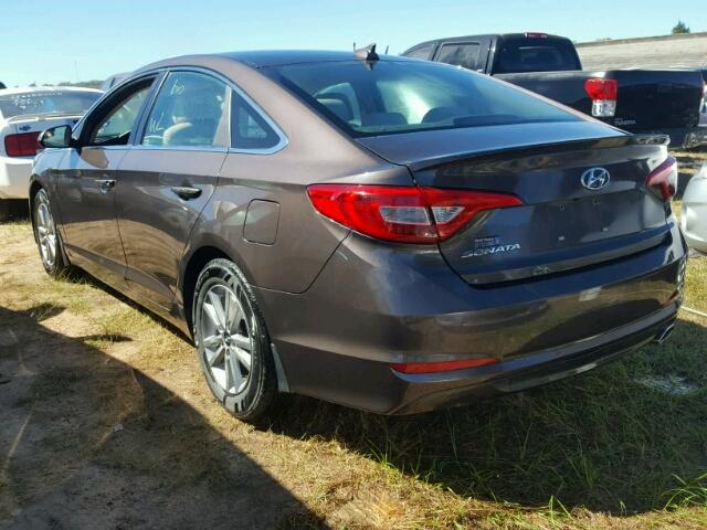 5NPE24AF1FH164220 - 2015 HYUNDAI SONATA BLACK photo 3