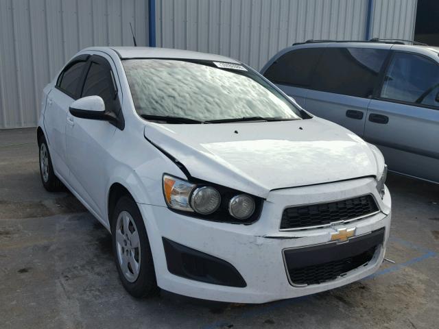 1G1JB5SH5E4214926 - 2014 CHEVROLET SONIC LS 白色 照片 1