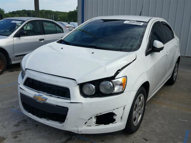 1G1JB5SH5E4214926 - 2014 CHEVROLET SONIC LS 白色 照片 2