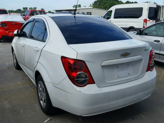 1G1JB5SH5E4214926 - 2014 CHEVROLET SONIC LS 白色 照片 3