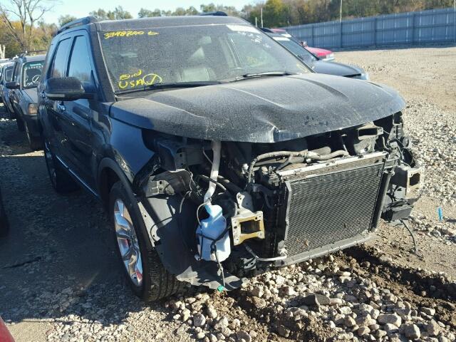 1FMHK8F82BGA11287 - 2011 FORD EXPLORER L BLACK photo 1