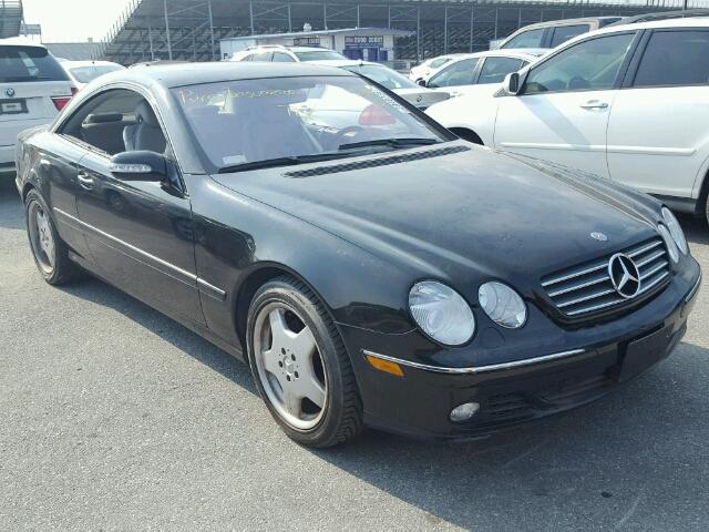 WDBPJ75J74A040578 - 2004 MERCEDES-BENZ CL 500 BLACK photo 1