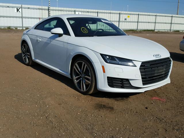 TRUC5AFV0G1009217 - 2016 AUDI TT WHITE photo 1