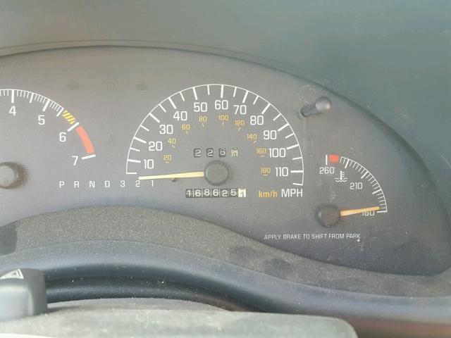 1G2WK52J63F119104 - 2003 PONTIAC GRAND PRIX SILVER photo 8