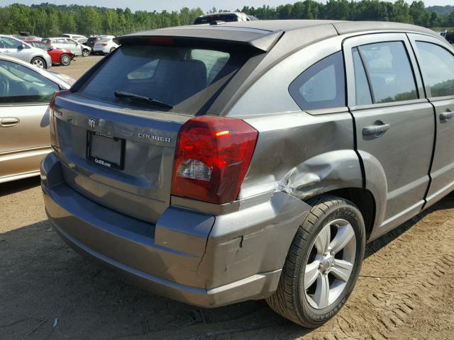 1B3CB3HA6BD296113 - 2011 DODGE CALIBER MA GRAY photo 9