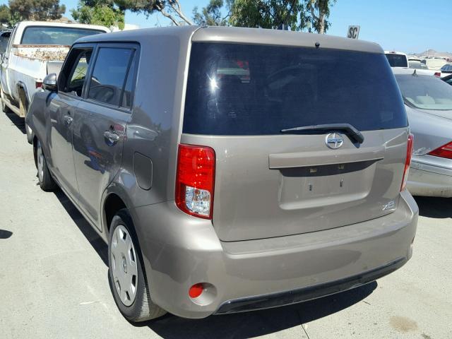 JTLZE4FE0DJ035418 - 2013 TOYOTA SCION XB TURQUOISE photo 3