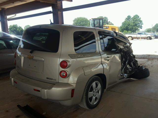 3GNCA13B69S624203 - 2009 CHEVROLET HHR LS Qəhvəyi foto 4
