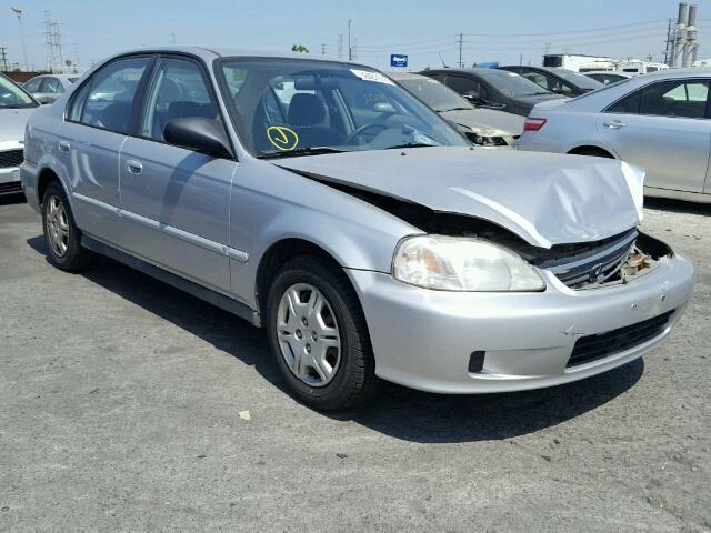 2HGEJ6611YH577988 - 2000 HONDA CIVIC BASE Gümüş foto 1