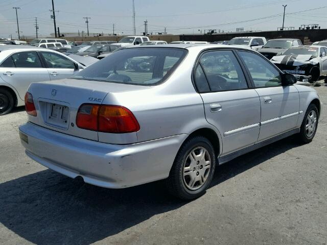 2HGEJ6611YH577988 - 2000 HONDA CIVIC BASE Gümüş foto 4