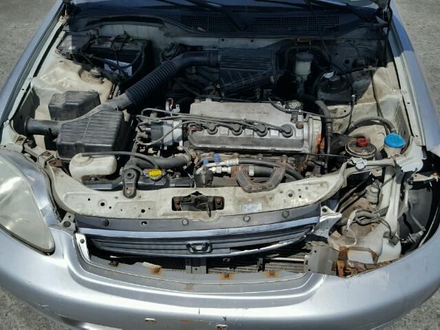 2HGEJ6611YH577988 - 2000 HONDA CIVIC BASE Gümüş foto 7