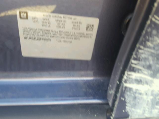 1G11C5SL0EF184675 - 2014 CHEVROLET MALIBU 1LT BLUE photo 10