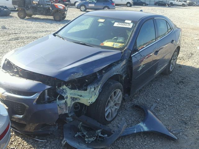 1G11C5SL0EF184675 - 2014 CHEVROLET MALIBU 1LT BLUE photo 2