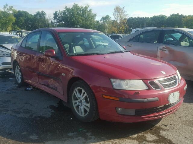 YS3FD49Y561014423 - 2006 SAAB 9-3 RED photo 1