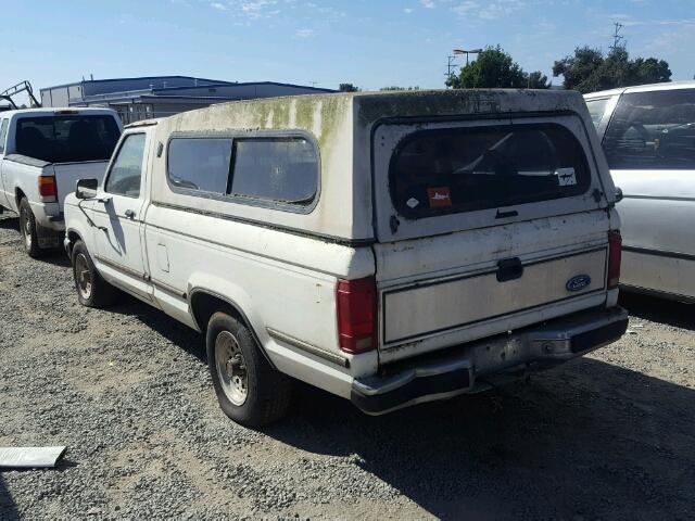 1FTCR10T5KUC36898 - 1989 FORD RANGER WHITE photo 3