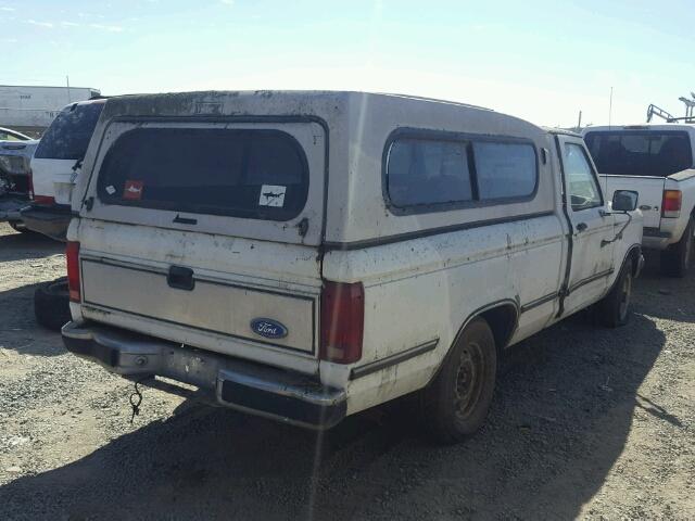 1FTCR10T5KUC36898 - 1989 FORD RANGER WHITE photo 4