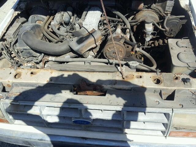 1FTCR10T5KUC36898 - 1989 FORD RANGER WHITE photo 7