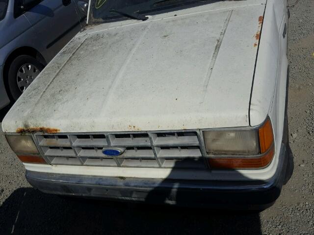 1FTCR10T5KUC36898 - 1989 FORD RANGER WHITE photo 9