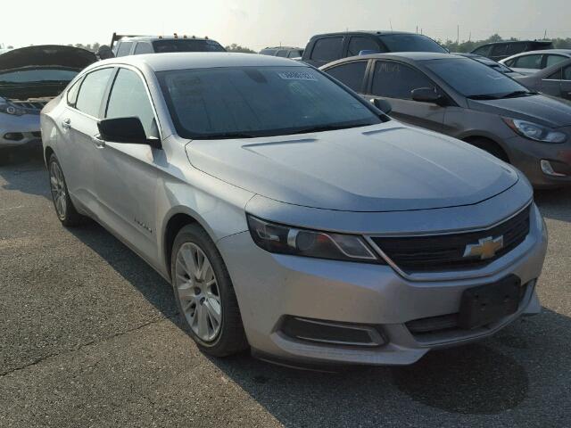 1G11X5SL0EU136674 - 2014 CHEVROLET IMPALA GRAY photo 1