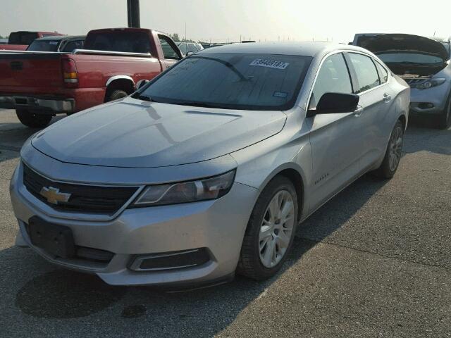 1G11X5SL0EU136674 - 2014 CHEVROLET IMPALA GRAY photo 2