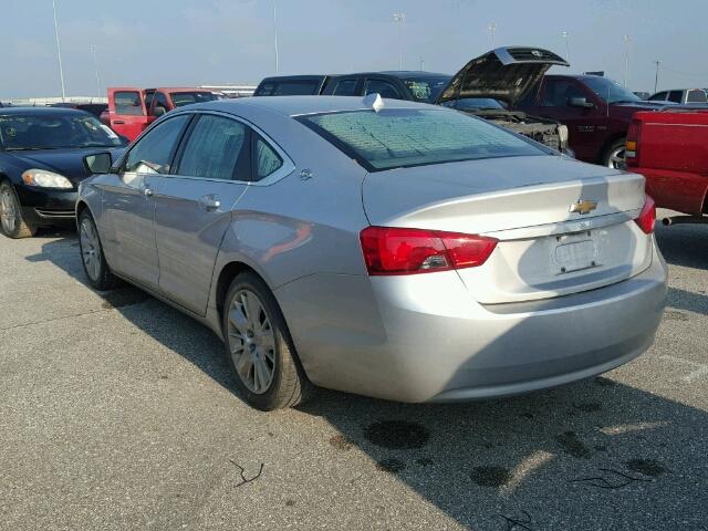 1G11X5SL0EU136674 - 2014 CHEVROLET IMPALA GRAY photo 3