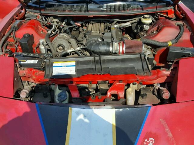 2G2FV22P9R2233702 - 1994 PONTIAC FIREBIRD F RED photo 7