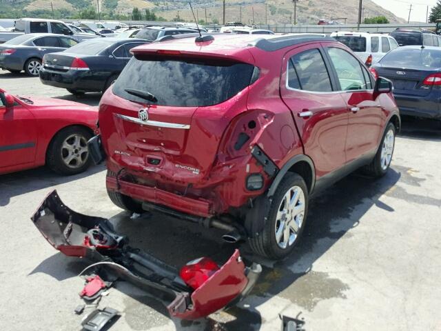 KL4CJHSB2GB535086 - 2016 BUICK ENCORE PRE RED photo 4