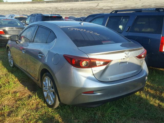 JM1BM1W31F1238897 - 2015 MAZDA 3 GRAND TO SILVER photo 3