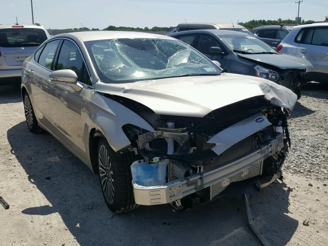 3FA6P0D91JR247470 - 2018 FORD FUSION TIT GOLD photo 1