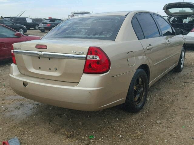 1G1ZT58N87F125758 - 2007 CHEVROLET MALIBU GOLD photo 4