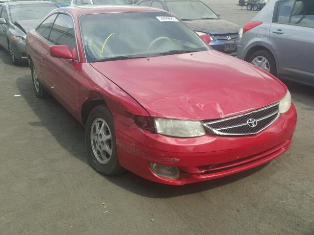 2T1CG22P6YC355075 - 2000 TOYOTA CAMRY SOLA RED photo 1