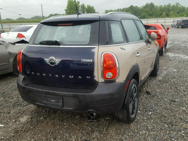 WMWZB3C51FWM33212 - 2015 MINI COOPER COU TWO TONE photo 4