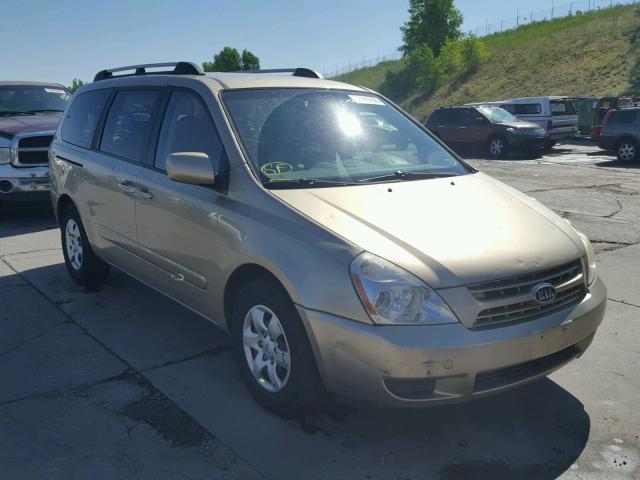 KNDMB233286224554 - 2008 KIA SEDONA EX GOLD photo 1