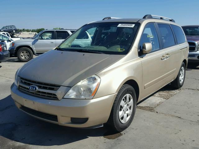 KNDMB233286224554 - 2008 KIA SEDONA EX GOLD photo 2