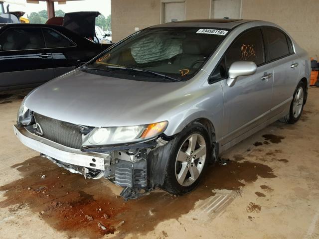 2HGFA16918H348899 - 2008 HONDA CIVIC EXL 银色 照片 2