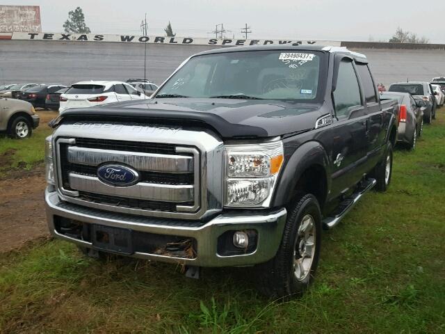 1FT7W2BT2GEA43140 - 2016 FORD F250 SUPER GRAY photo 2