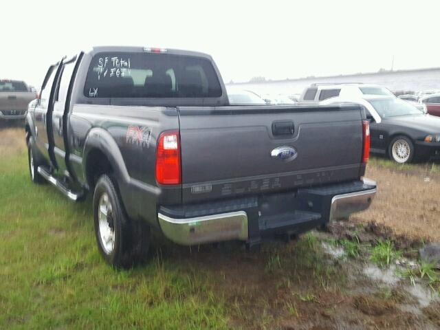 1FT7W2BT2GEA43140 - 2016 FORD F250 SUPER GRAY photo 3